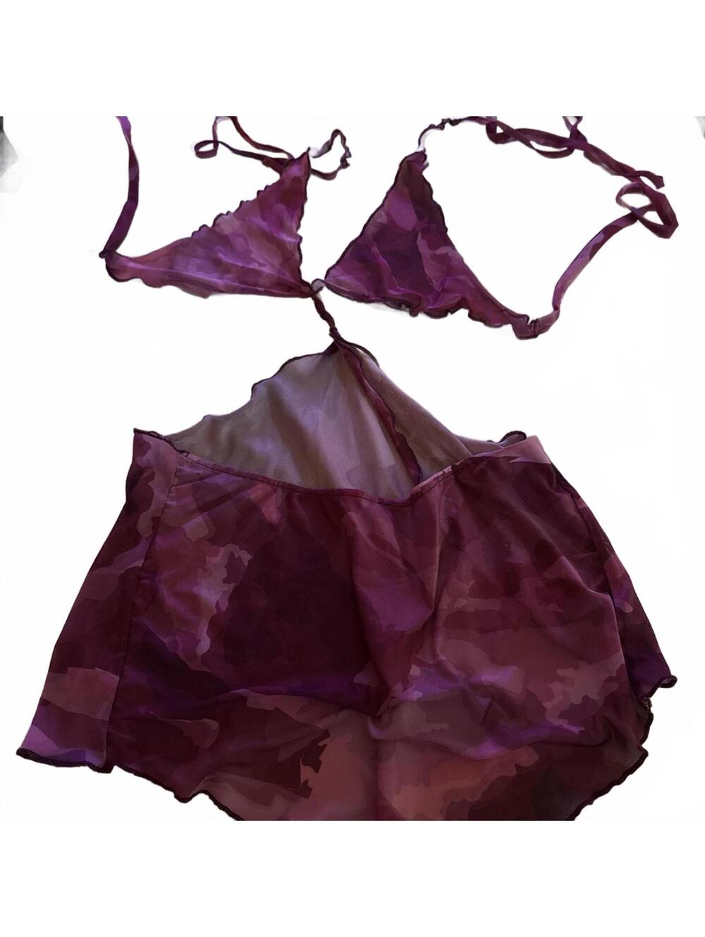 Voight Women's Purple and Pink Cover-up